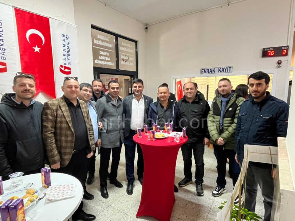 Karamanda Larende Vergi Dairesi Dualarla Acildi0