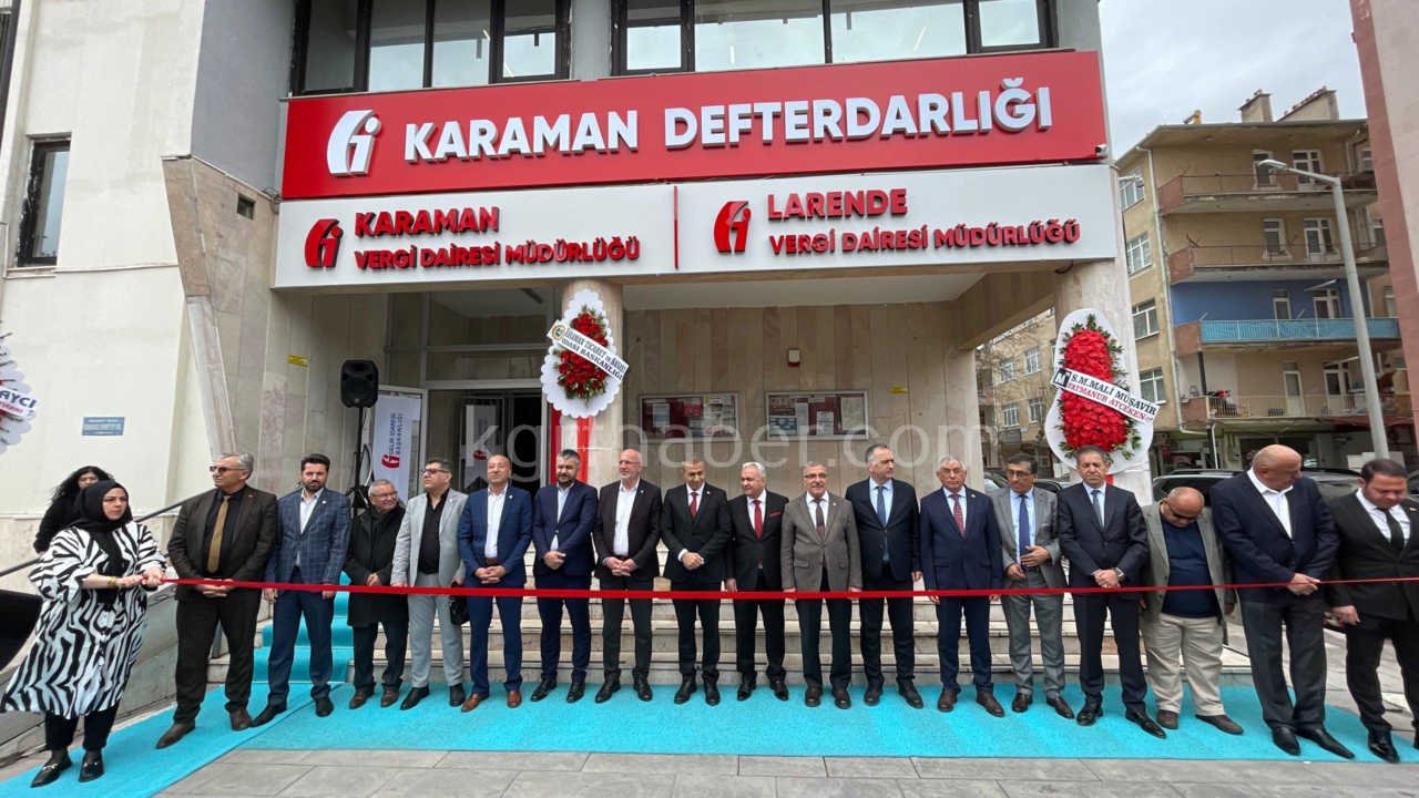 Karamanda Larende Vergi Dairesi Dualarla Acildi1-1