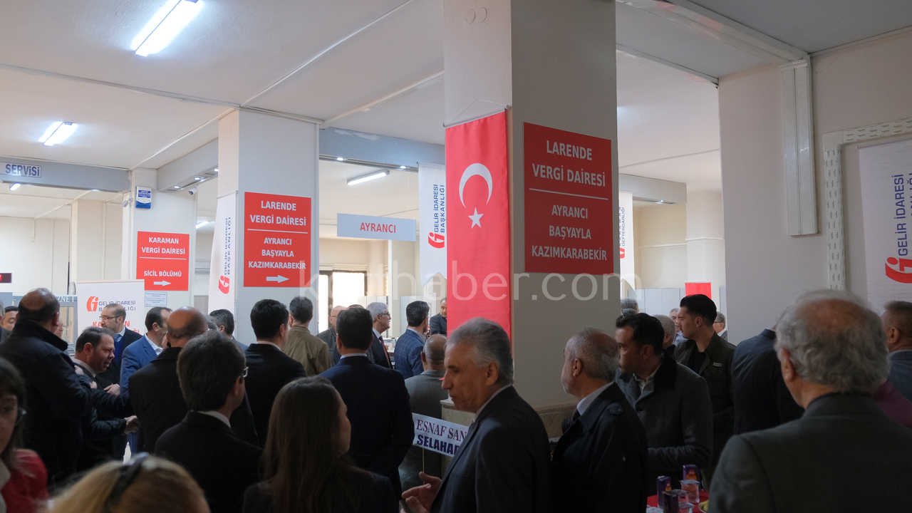 Karamanda Larende Vergi Dairesi Dualarla Acildi11-1