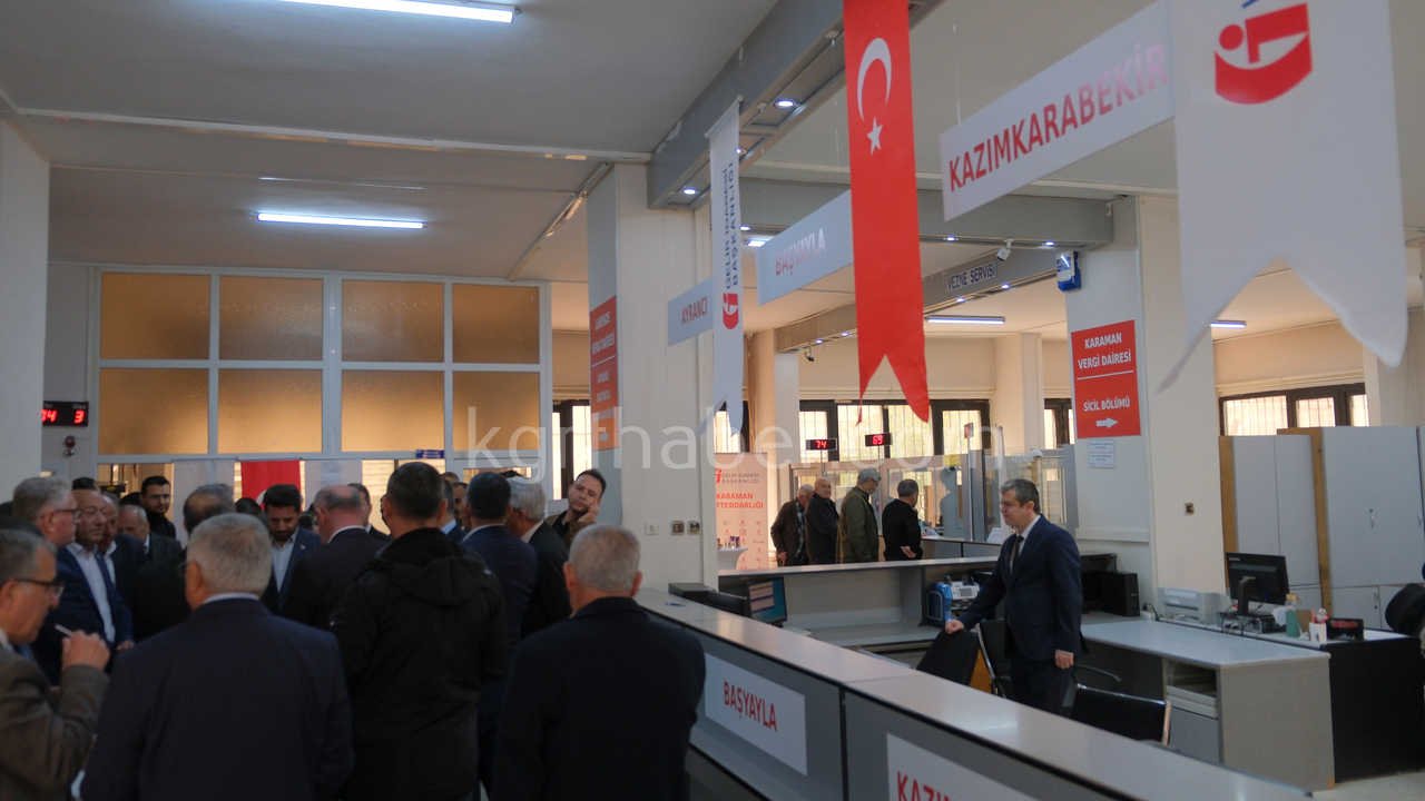 Karamanda Larende Vergi Dairesi Dualarla Acildi13-1