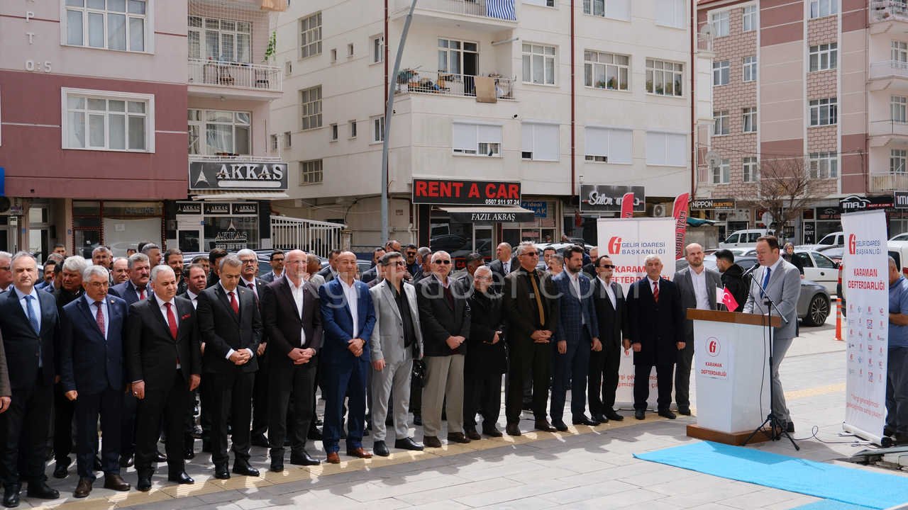 Karamanda Larende Vergi Dairesi Dualarla Acildi19