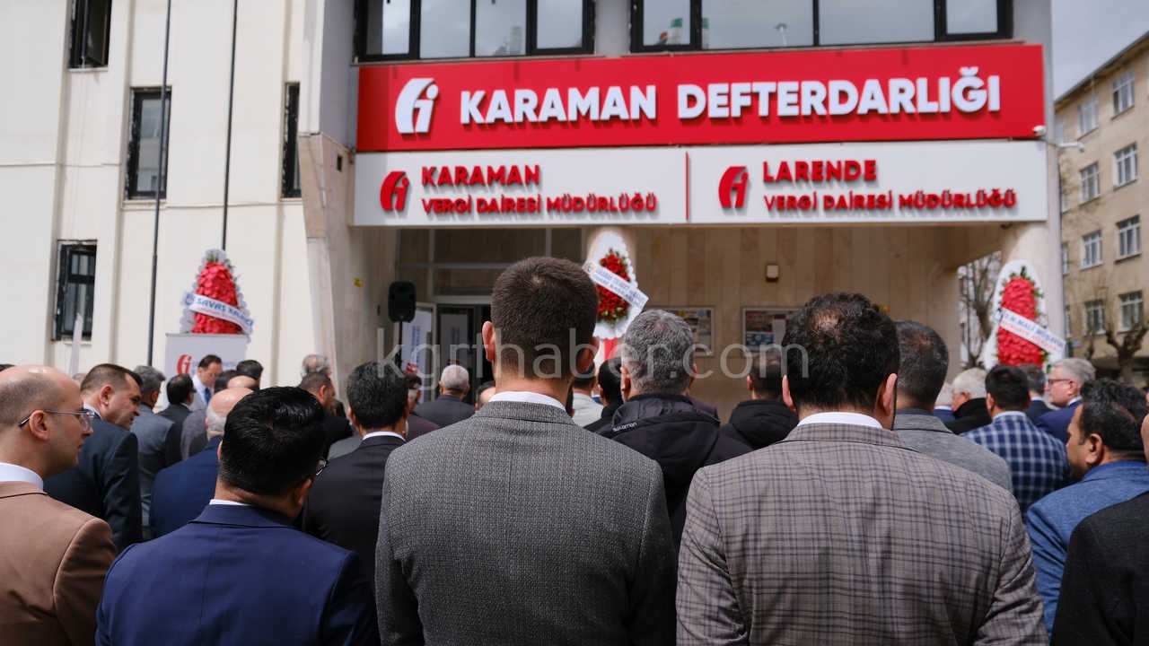 Karamanda Larende Vergi Dairesi Dualarla Acildi21