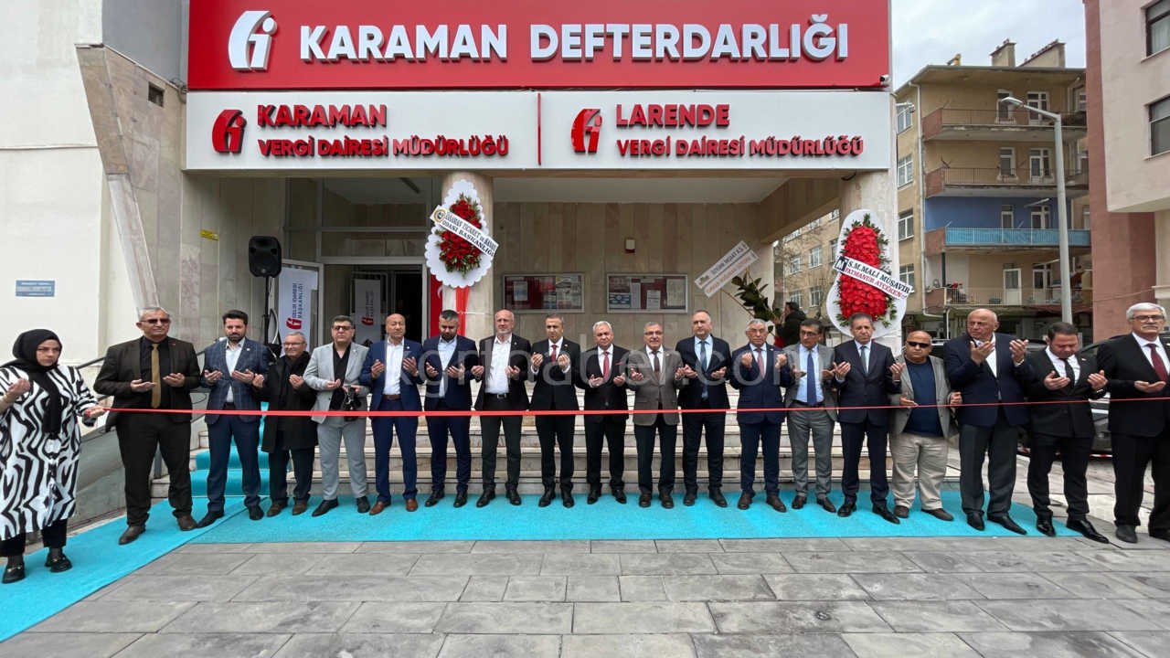 Karamanda Larende Vergi Dairesi Dualarla Acildi3-1