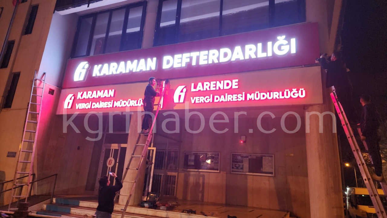Karamanda Larende Vergi Dairesi Hizmete Aciliyor0