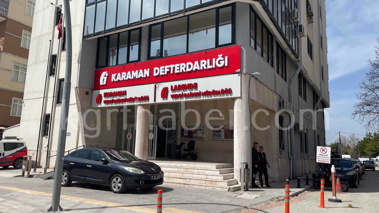 Karamanda Larende Vergi Dairesi Hizmete Aciliyor1