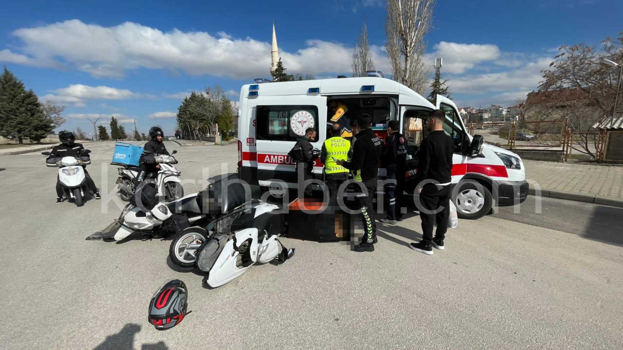 Karamanda Motokuryeler Carpisti 2 Yarali2