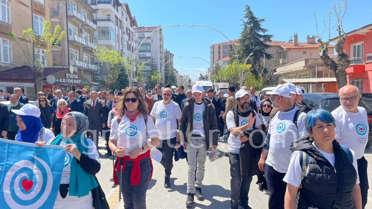 Karamandan Konyaya Gonul Koprusu 8 Uluslararasi Yuruyus Gerceklesti3