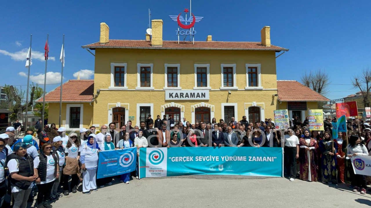 Karamandan Konyaya Gonul Koprusu 8 Uluslararasi Yuruyus Gerceklesti8