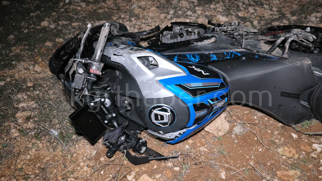 Kazada 70 Metre Suruklendi Motosikletli Genc Olumden Dondu9