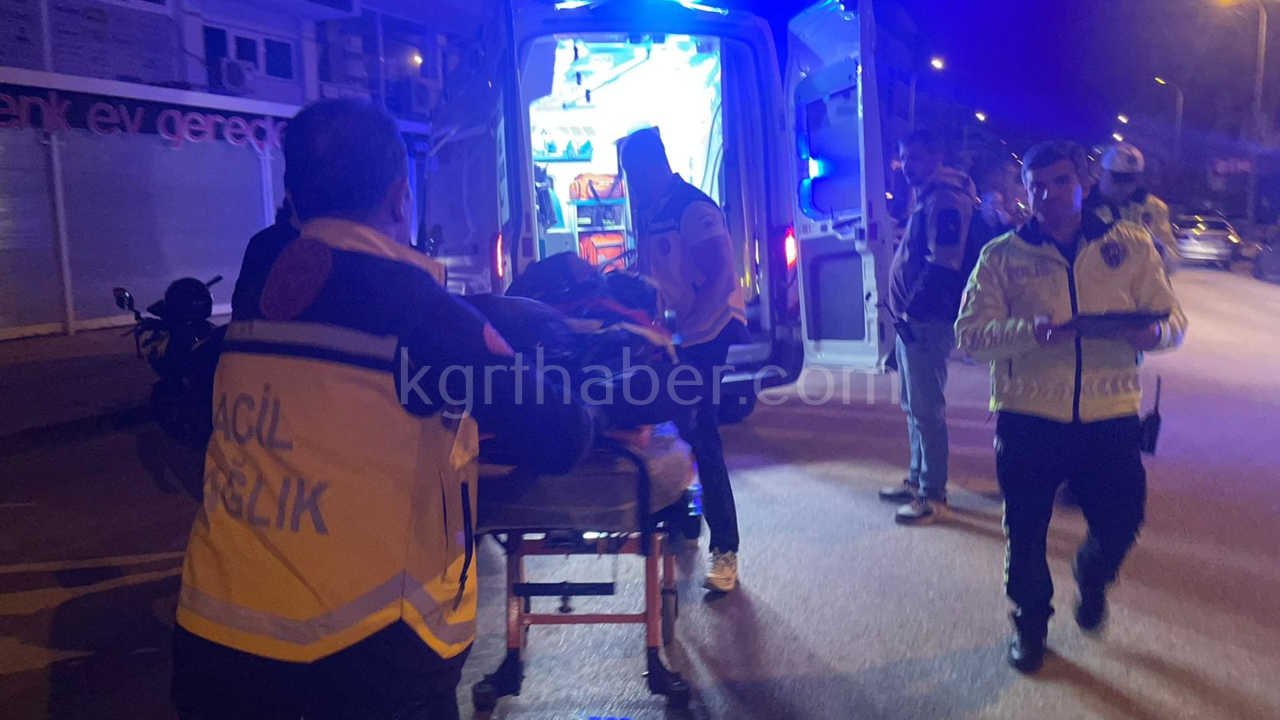 Kontrolden Cikan Motosiklet Devrildi 2 Yarali1