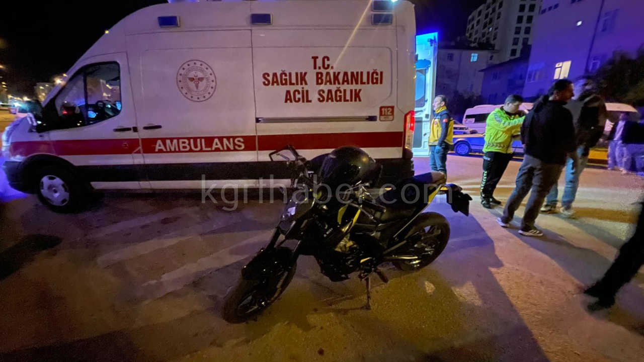 Kontrolden Cikan Motosiklet Devrildi 2 Yarali2