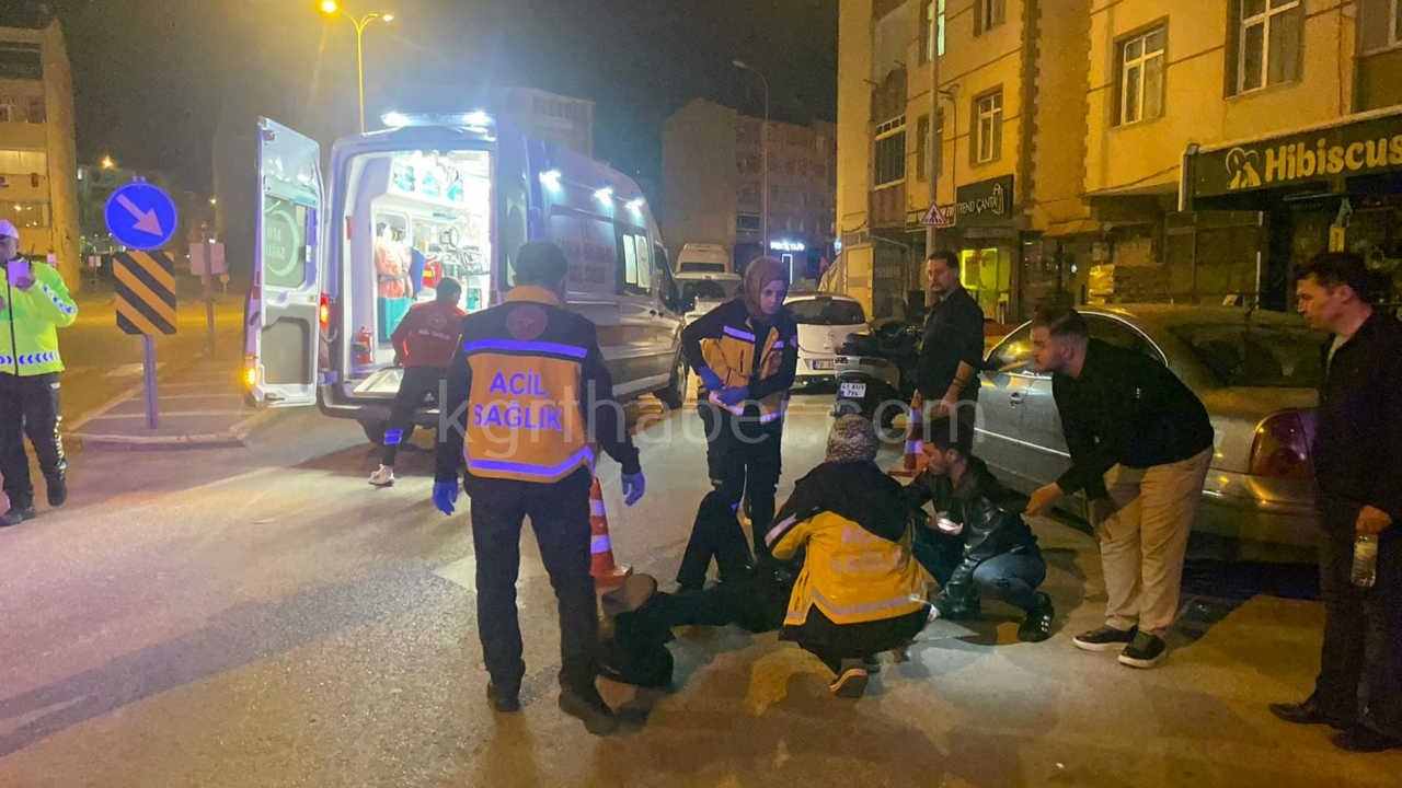 Kontrolden Cikan Motosiklet Devrildi 2 Yarali3