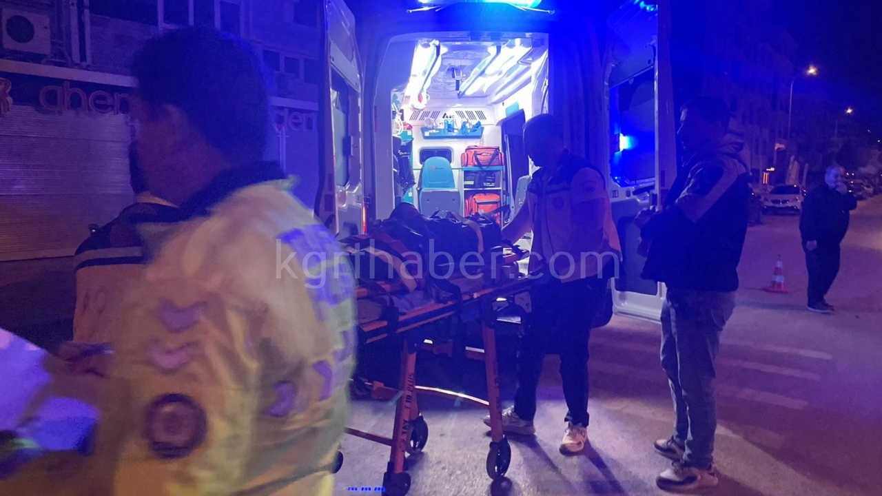 Kontrolden Cikan Motosiklet Devrildi 2 Yarali6