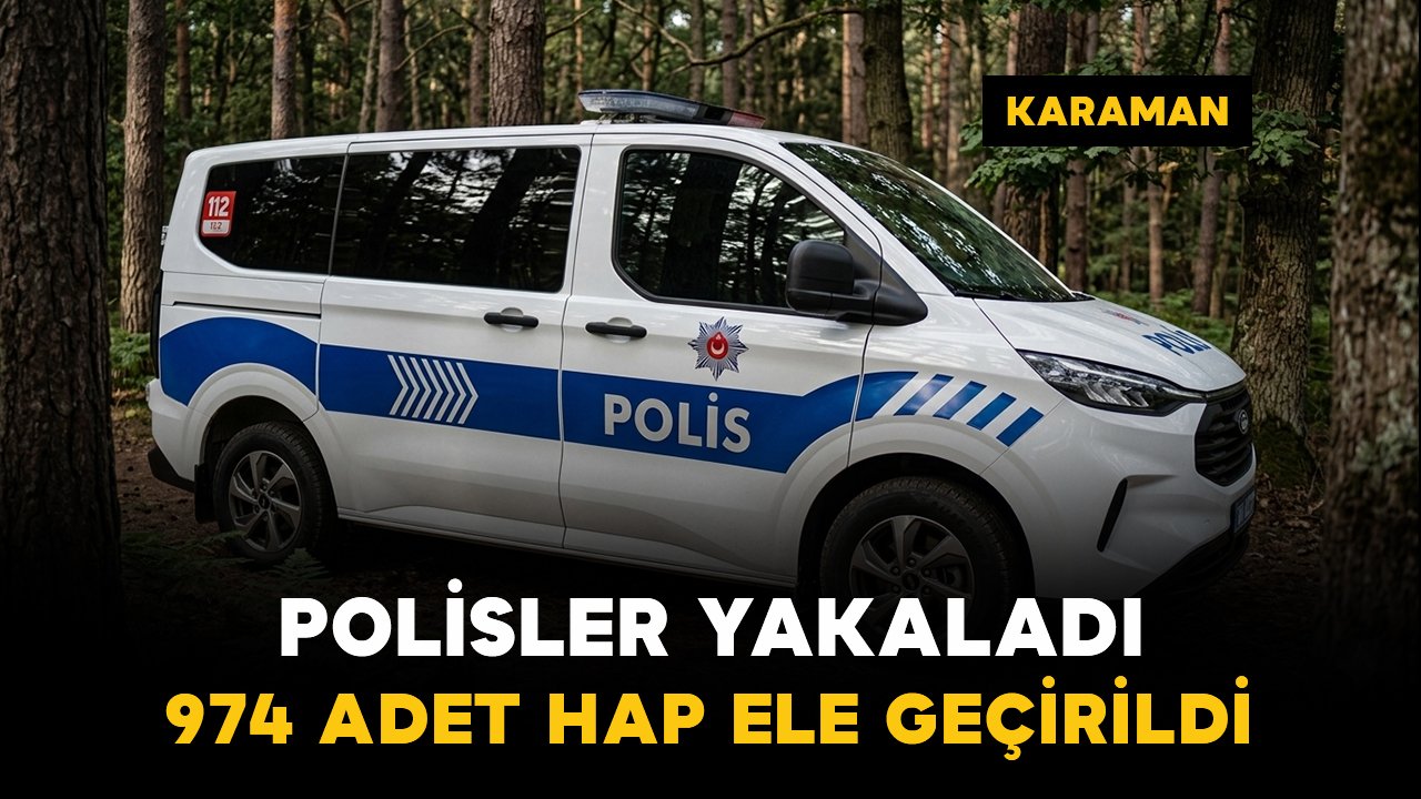 Kovalamaca elma bahçesinde bitti: 974 adet sentetik ecza ele geçirildi