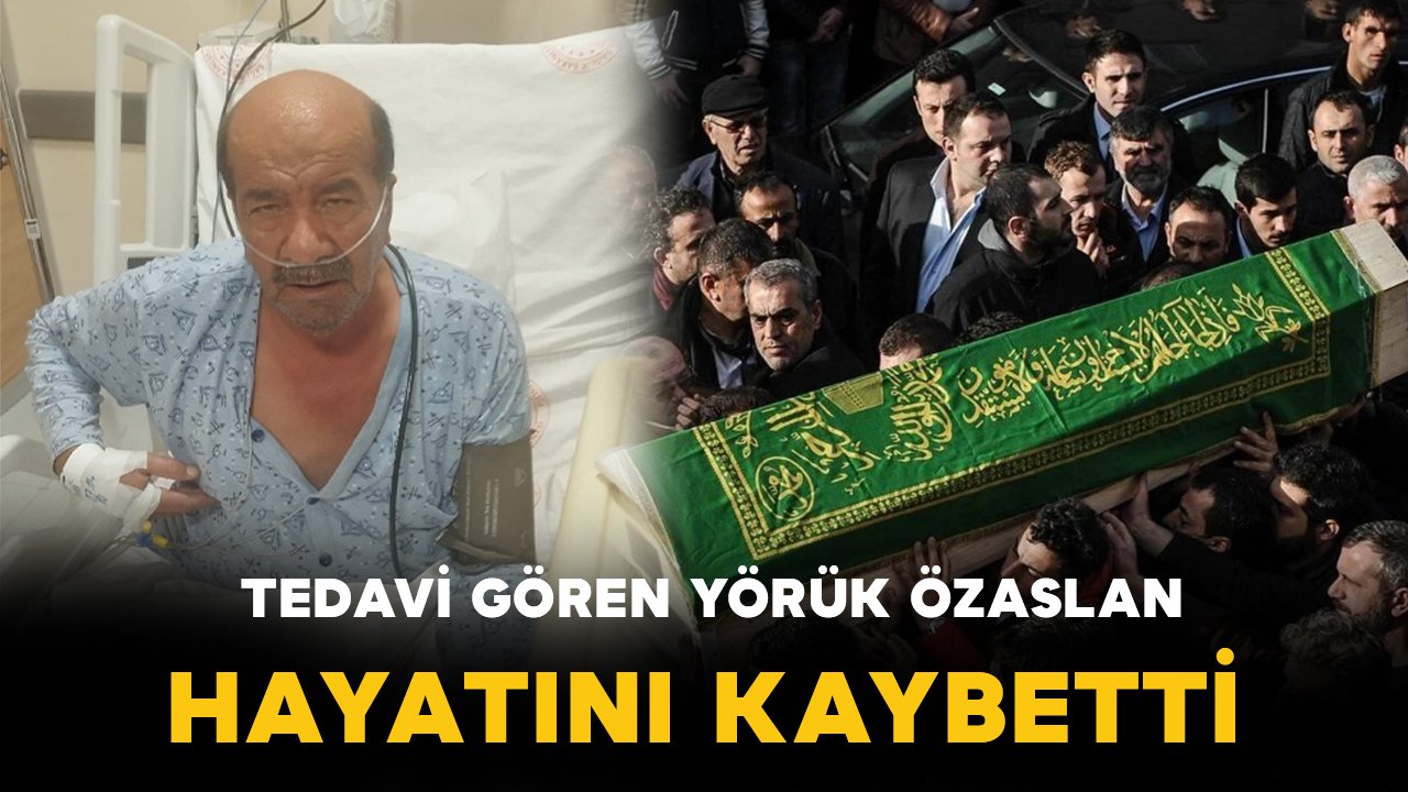 Özaslan ailesinin acı kaybı