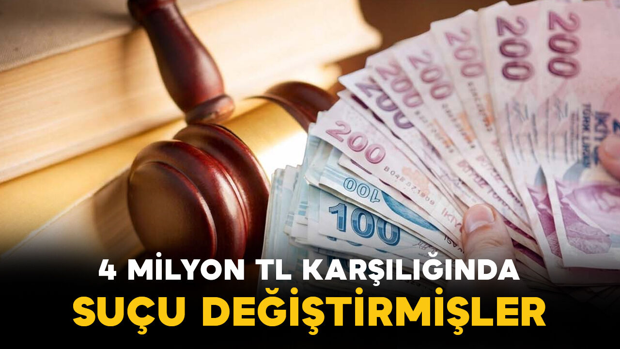 4 Milyon TL karşlığında kasten öldürmeyi intihar olarak değiştirmişler