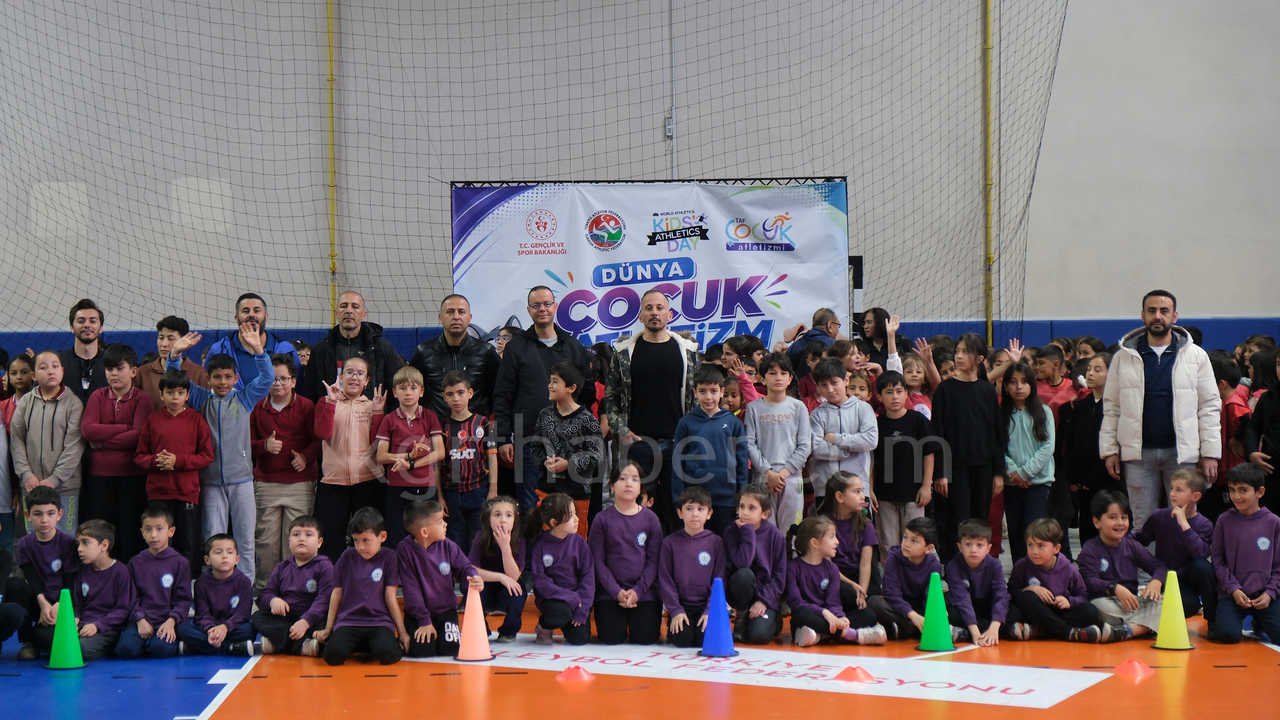 Bin 500 Ogrenci Dunya Cocuk Atletizm Gununde Hem Eglendi Hem Spor Yapti1