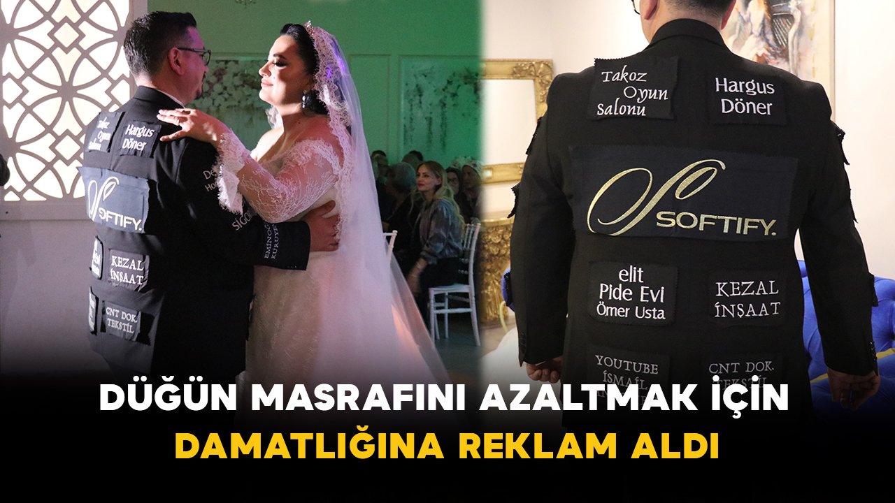 Dugun Masrafini Azaltmak Icin Damatligina Reklam Aldi-2