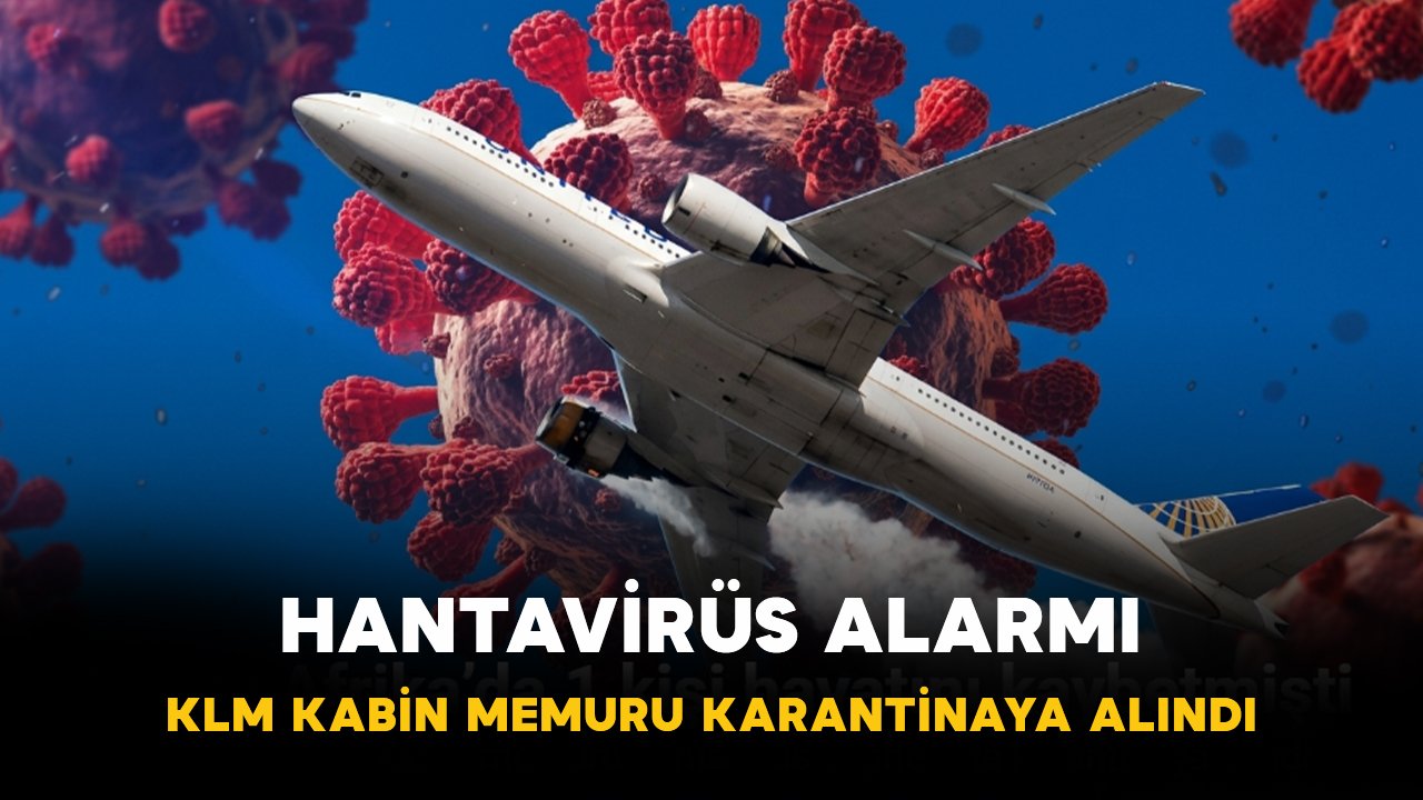 Hantavirüs Alarmı: KLM Kabin Memuru Karantinaya Alındı