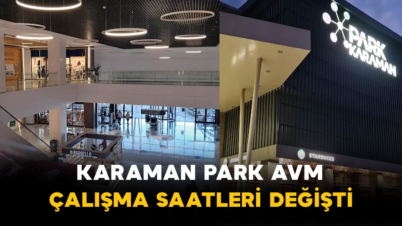 Karaman Park AVM’den Bayram Kararı!