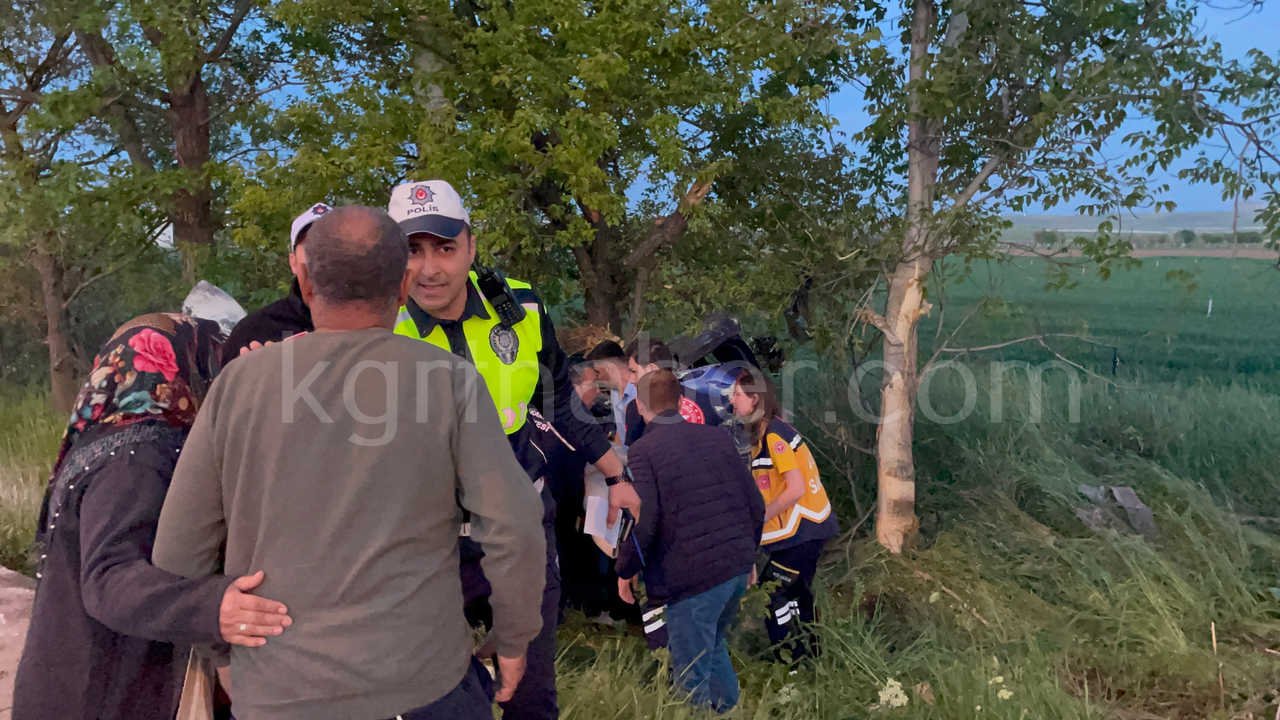 Karamanda Dugun Konvoyunda Feci Kaza 1 Olu 1 Yarali (12)