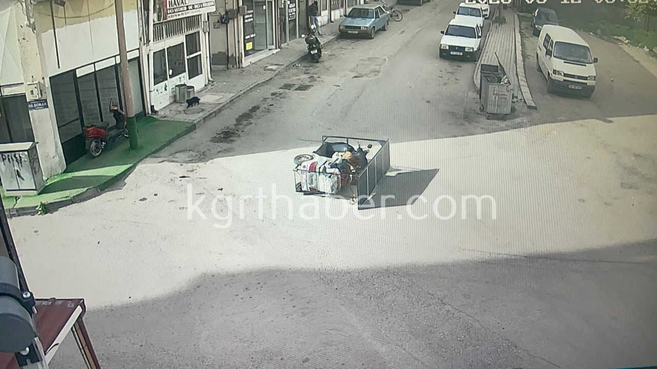 Karamanda Elektrikli Bisikletin Altinda Kalan Yasli Adam Yaralandi2