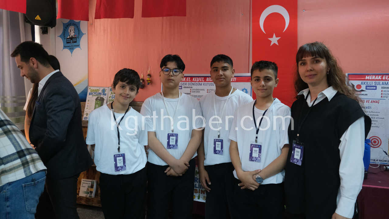 Karamanda Tubitak 4006 Bilim Fuari Heyecani2