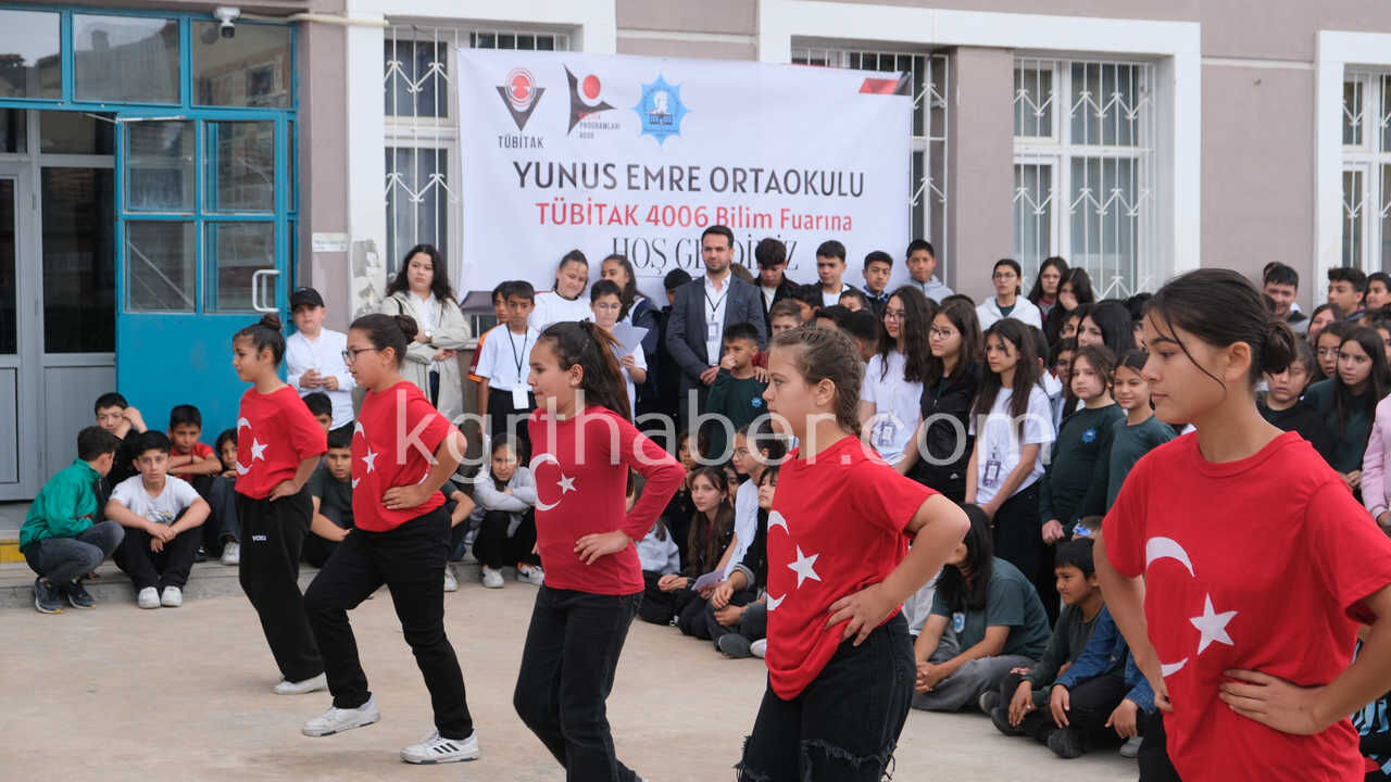 Karamanda Tubitak 4006 Bilim Fuari Heyecani4