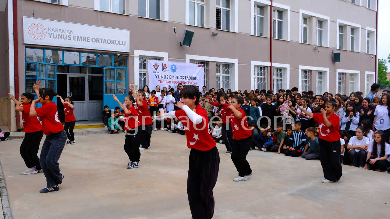 Karamanda Tubitak 4006 Bilim Fuari Heyecani6