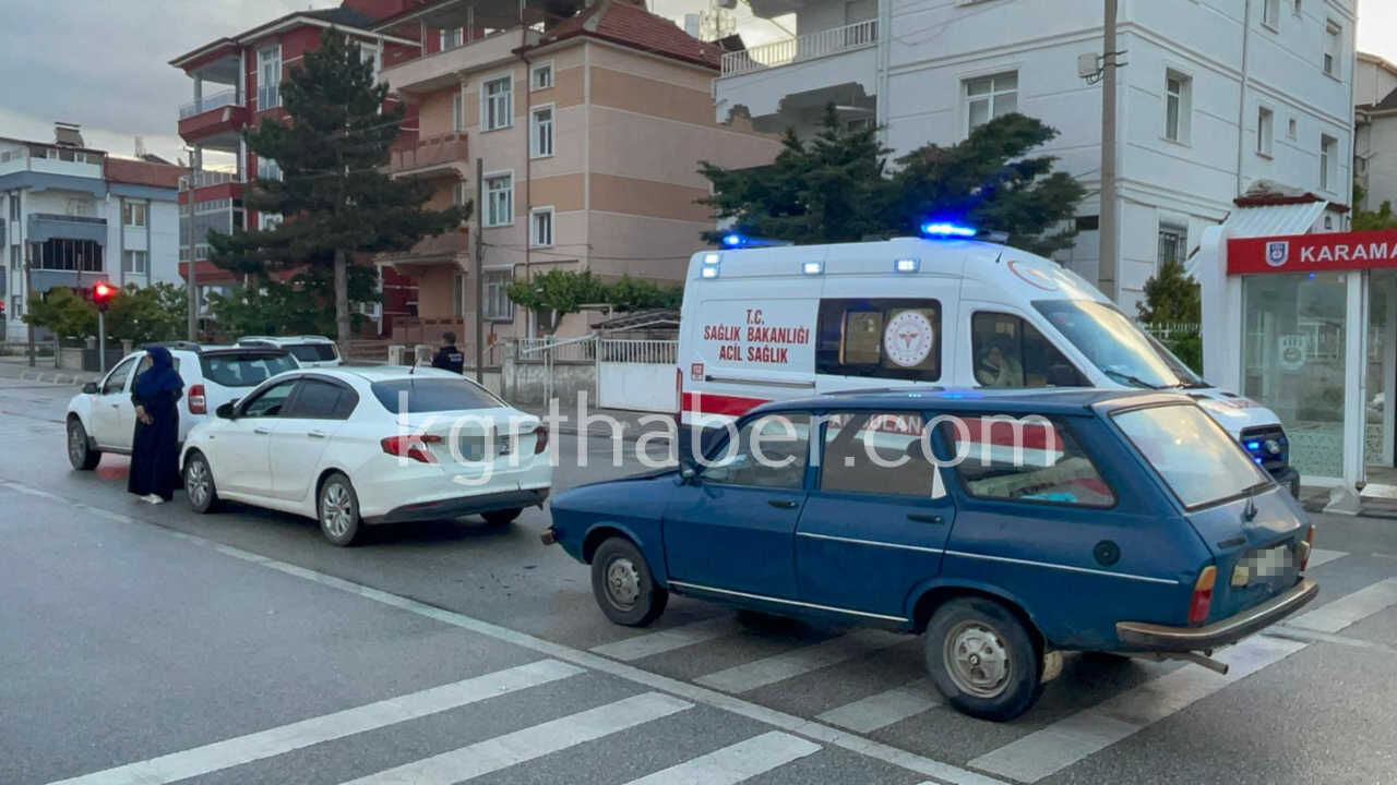 Karamanda Zincirleme Trafik Kazasi 1 Kisi Yaralandi3