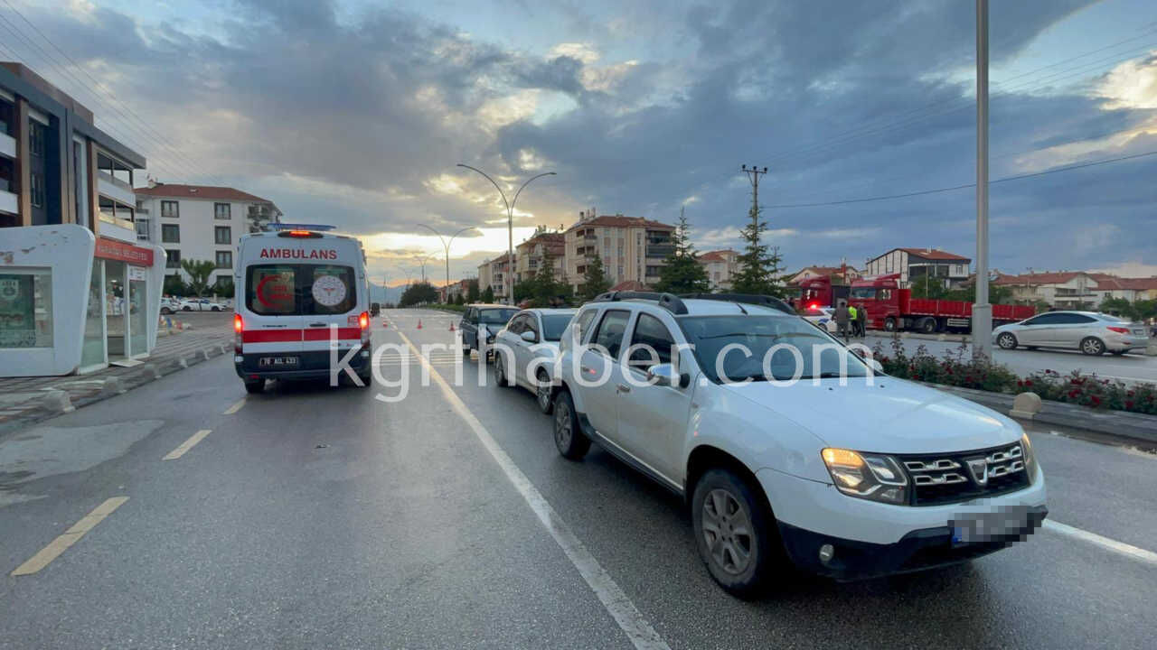 Karamanda Zincirleme Trafik Kazasi 1 Kisi Yaralandi6