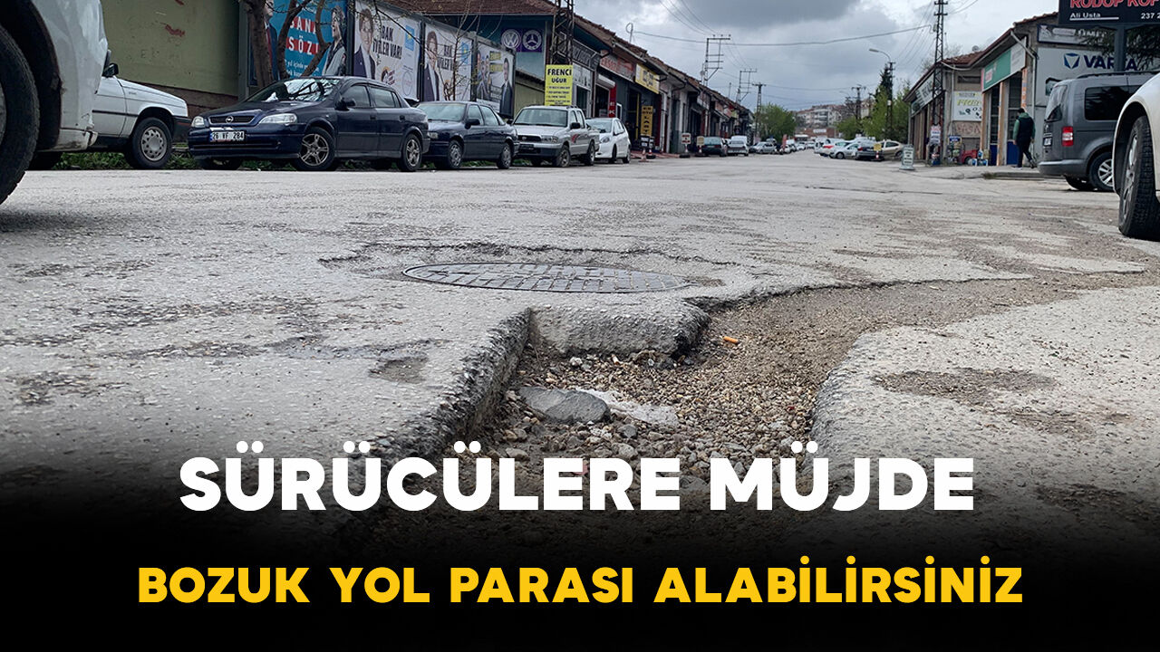 Kazazede sürücülere müjde; sorumlular bozuk yol tazminatı ödeyecek