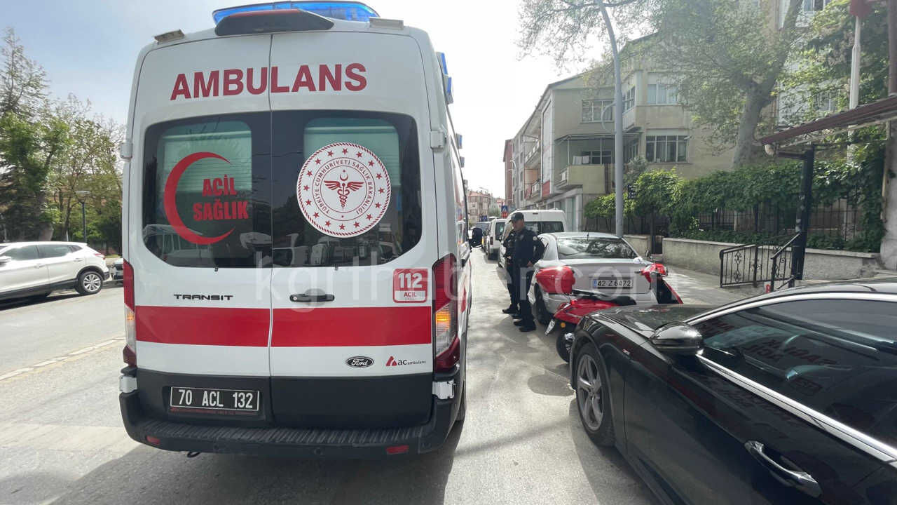 Kontrolden Cikan Motosiklet Devrildi0