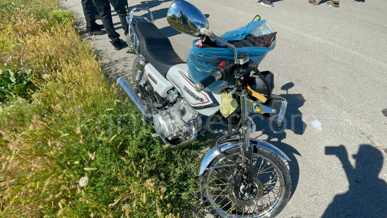 Otomobille Carpisan Motosiklet Surucusu Agir Yaralandi4