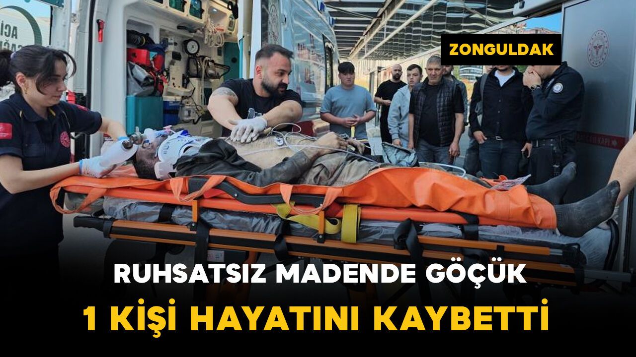 Ruhsatsız madende göçük: 1 kişi hayatını kaybetti