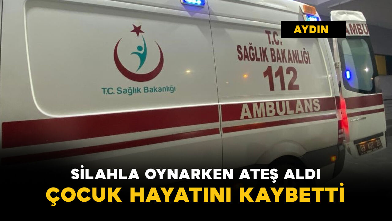 Silahla oynarken silah ateş aldı: çocuk öldü
