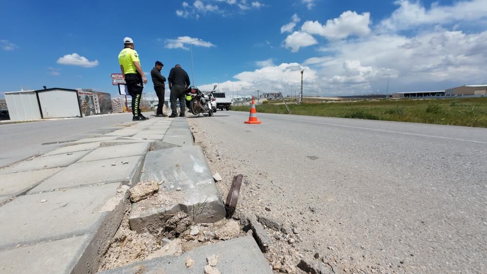 Tekmarsan Yolunda Kaza 1 Yarali (2)
