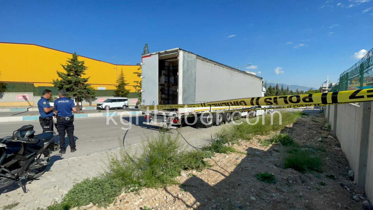 Karaman Osbde Tir Dorsesinde Bir Kisi Olu Bulundu5