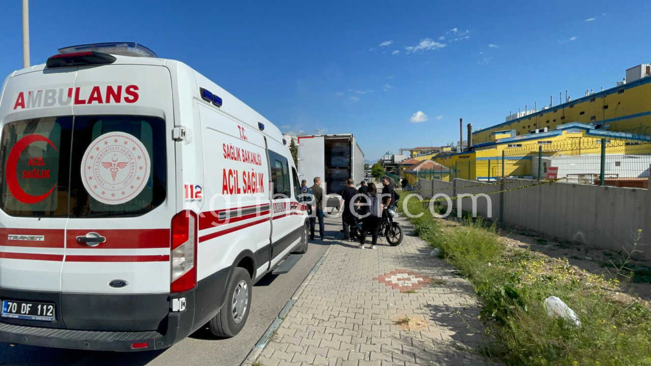 Karaman Osbde Tir Dorsesinde Bir Kisi Olu Bulundu6