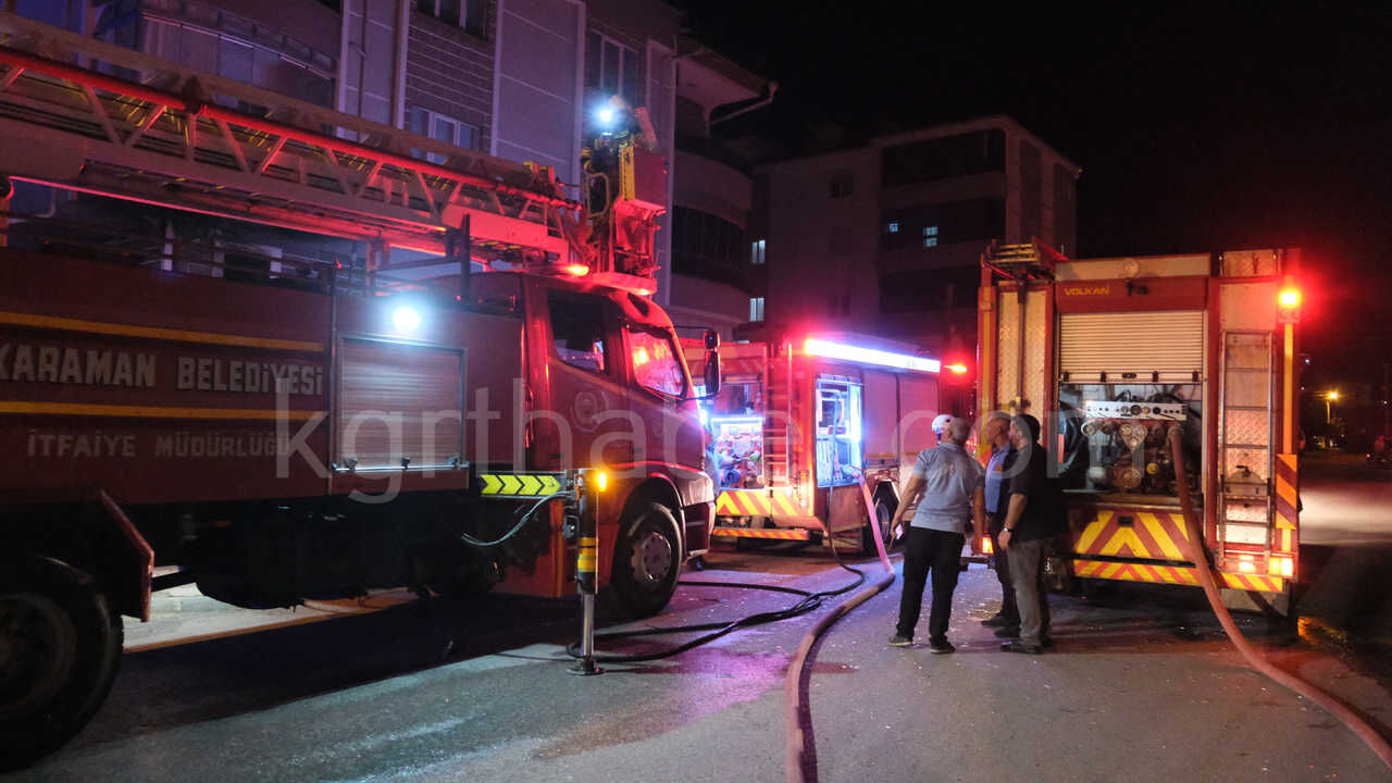 Karamanda Apartman Dairesinde Patlama 3 Yarali2