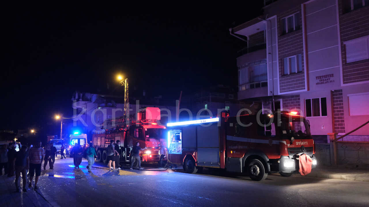 Karamanda Apartman Dairesinde Patlama 3 Yarali5
