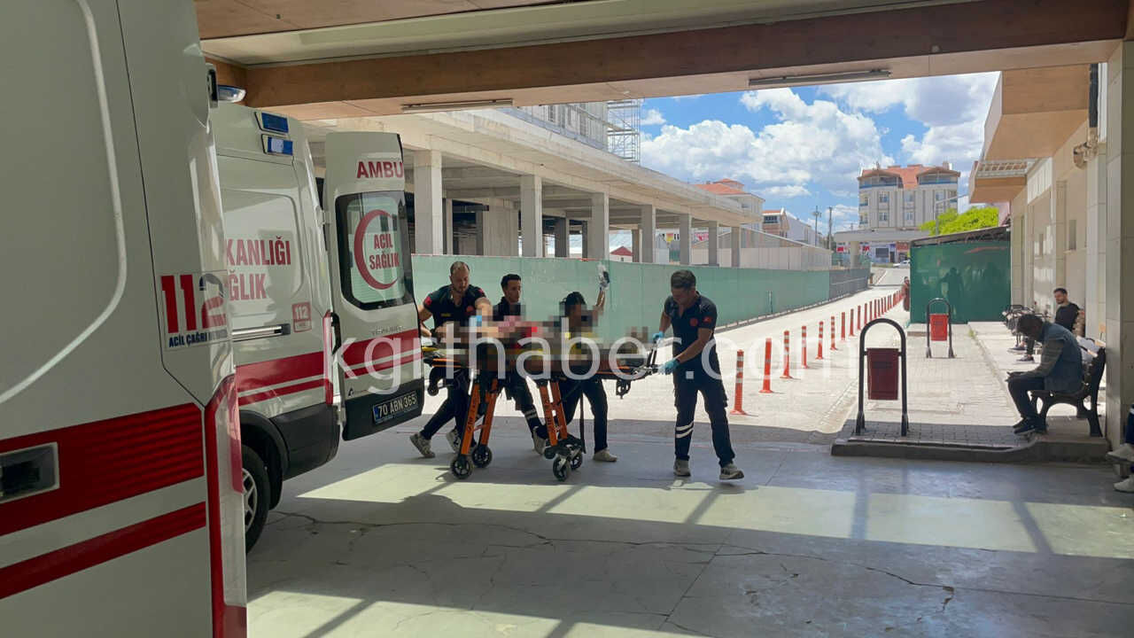 Karamanda Bicakli Kavga 1 Agir Yarali (4)