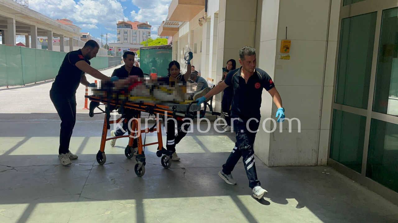 Karamanda Bicakli Kavga 1 Agir Yarali (5)