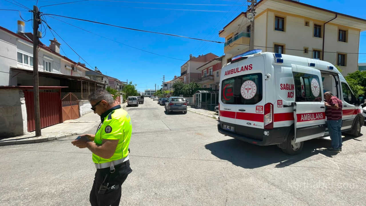 Karamanda Cip Ile Motosiklet Carpisti 1 Kisi Yarali2