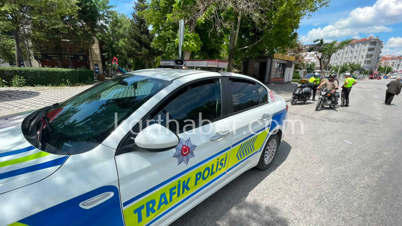 Karamanda Havalarin Isinmasiyla Artan Motosikletlere Siki Denetim2