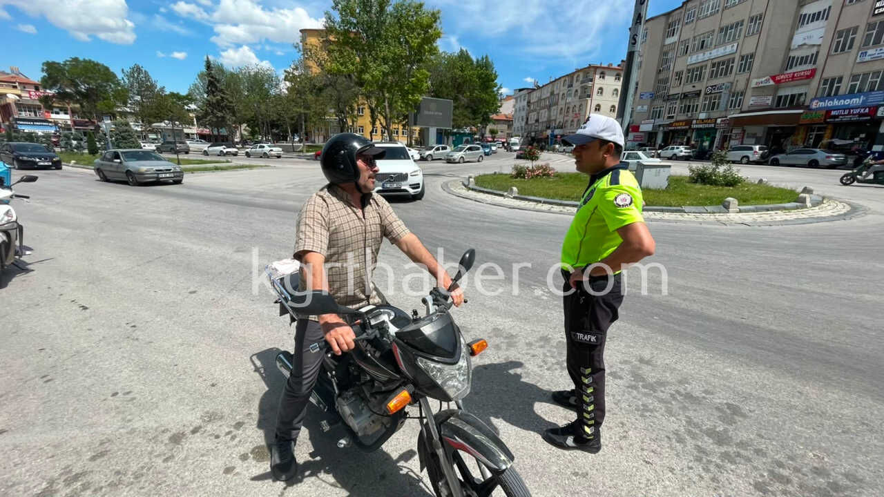 Karamanda Havalarin Isinmasiyla Artan Motosikletlere Siki Denetim4