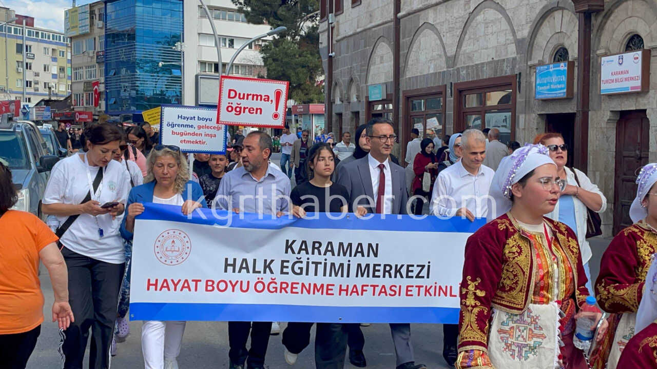 Karamanda Hayat Boyu Ogrenme Haftasi Etkinlikleri Yuruyusle Basladi5