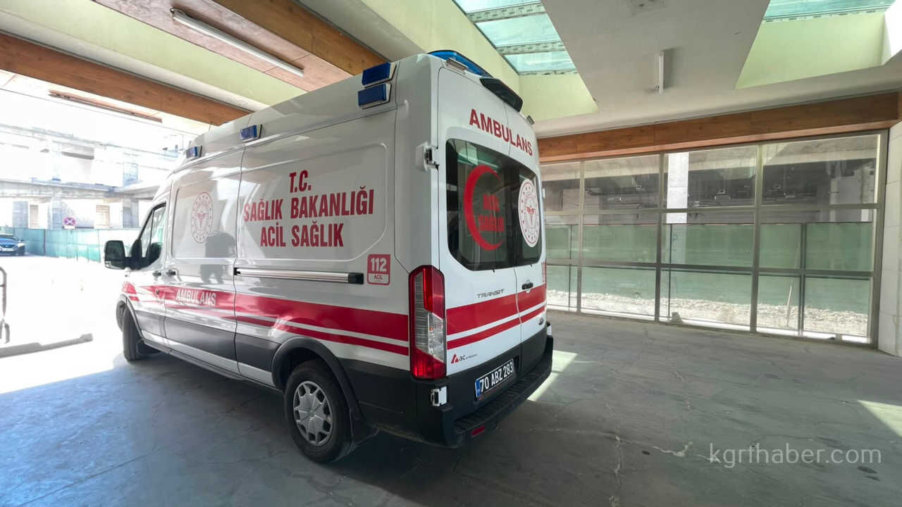 Karamanda Motosiklet Ile Otomobil Carpisti Kadin Surucu Yarali1