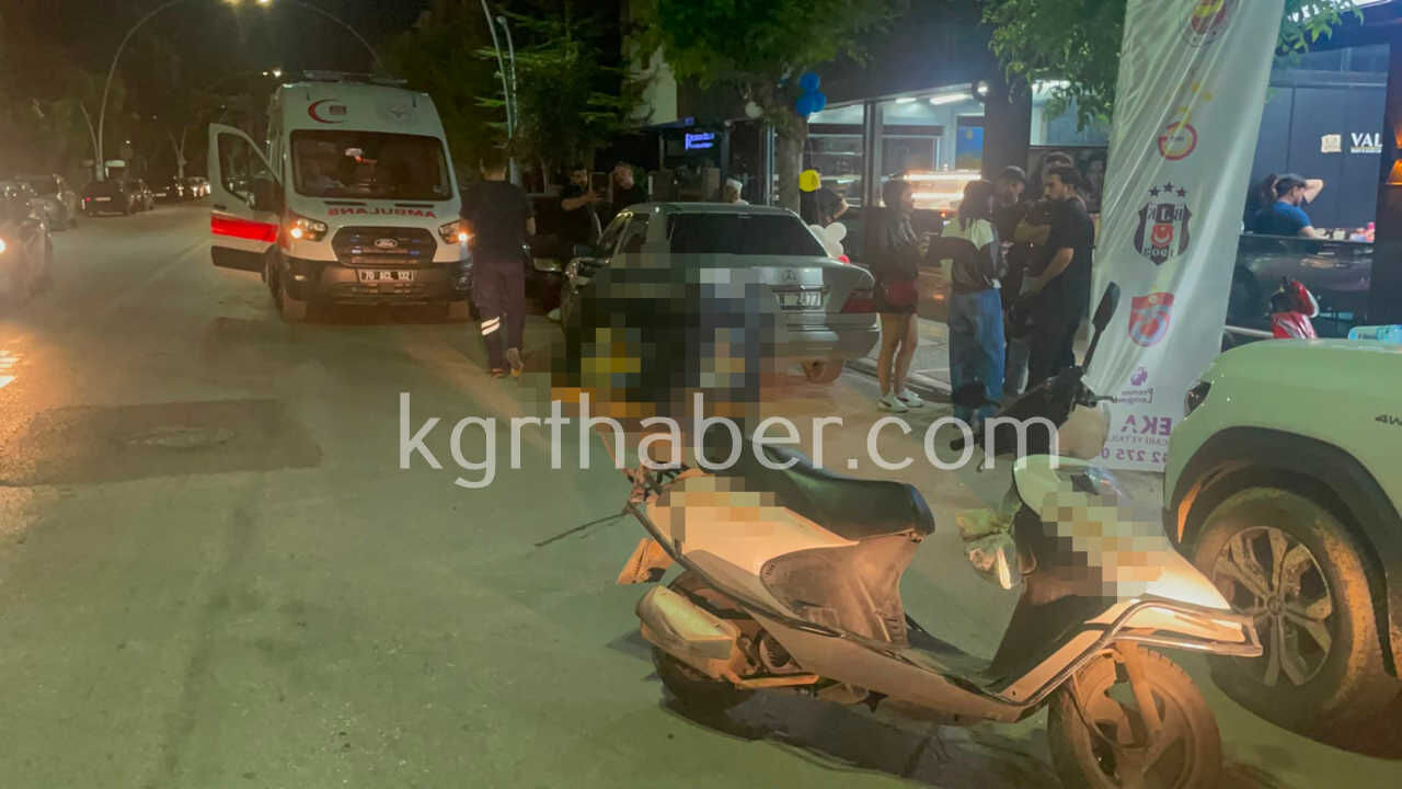 Karamanda Motosikletin Carptigi 3 Yasindaki Cocuk Yaralandi3