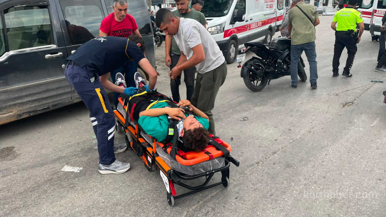 Karamanda Motosikletler Carpisti 2 Yarali7